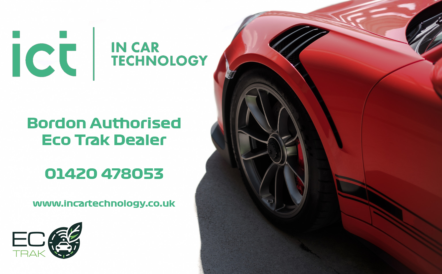 In Car Technology Bordon Authorised Eco Trak Dealer